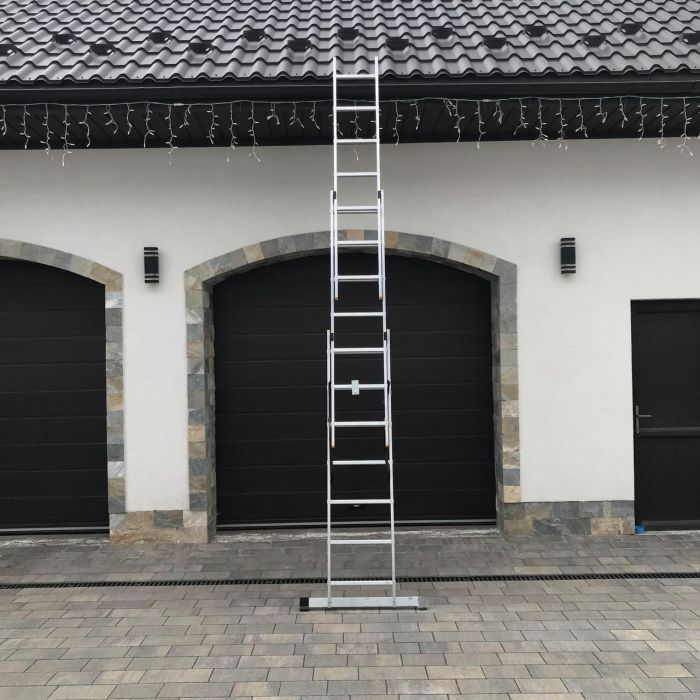 Лестница 3-секционная универсальная Drabest PRO 3х7