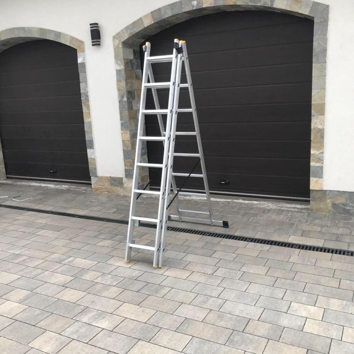 Лестница 3-секционная универсальная Drabest PRO 3х8