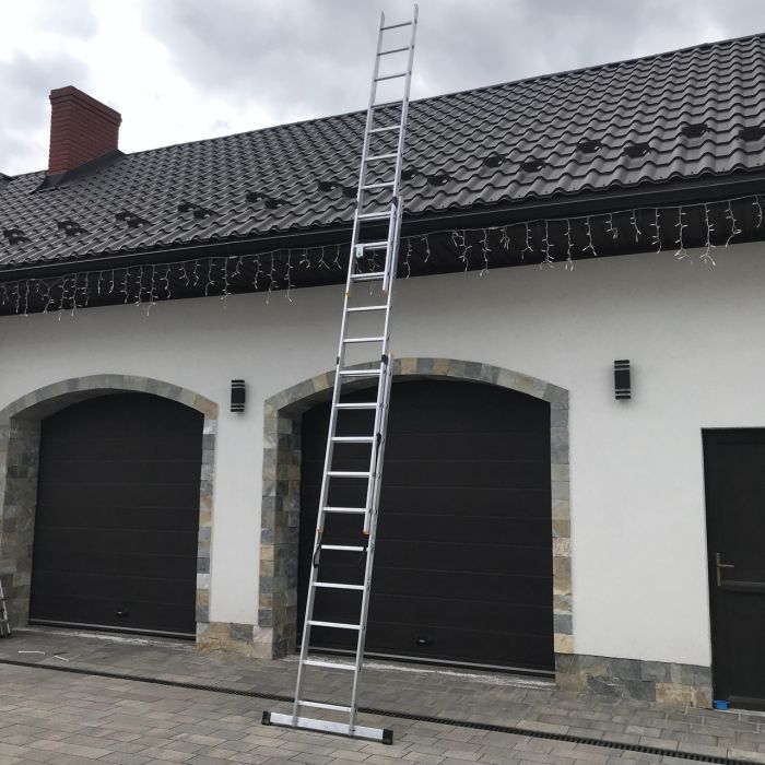 Лестница 3-секционная универсальная Drabest PRO 3х10