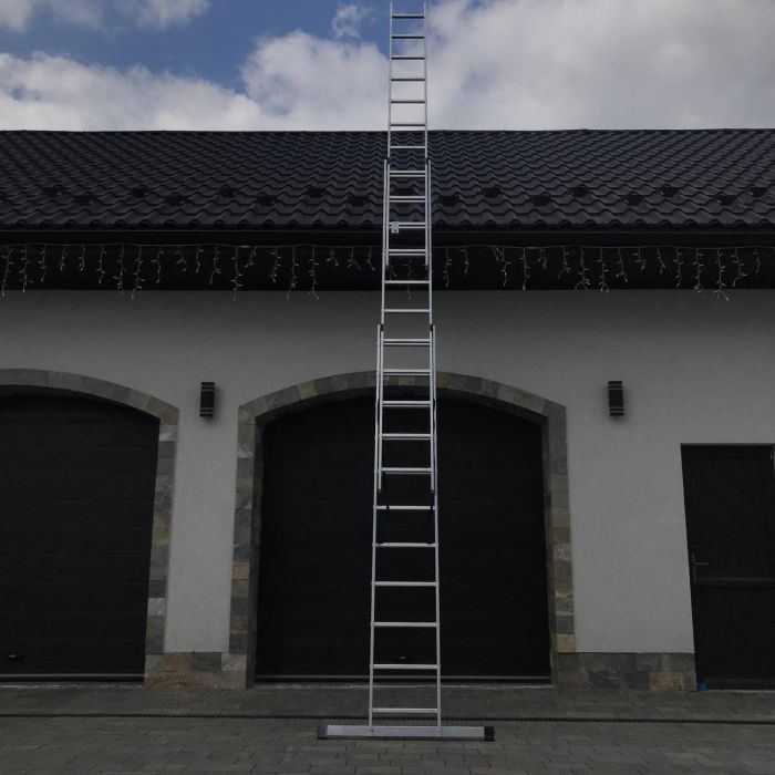 Лестница 3-секционная универсальная Drabest PRO 3х11