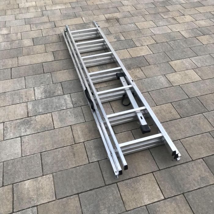 Лестница 3-секционная универсальная Drabest BASIC 3х7