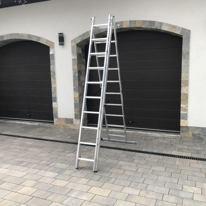 Лестница 3-секционная универсальная Drabest BASIC 3х10