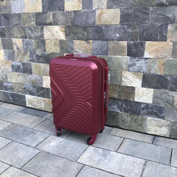 Чемодан дорожный малый RGL X-1 S Бордовый