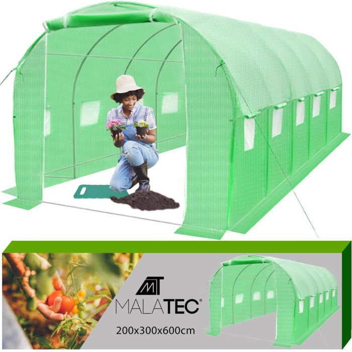 Теплица MALATEC 6х3х2 м 18 м²