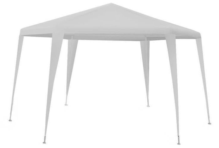 Садовый павильон 6-секционный Holla 2х2х2 м Белый