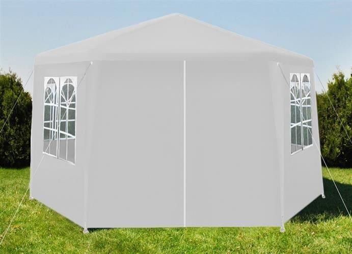 Садовый павильон 6-секционный Holla 2х2х2 м Белый