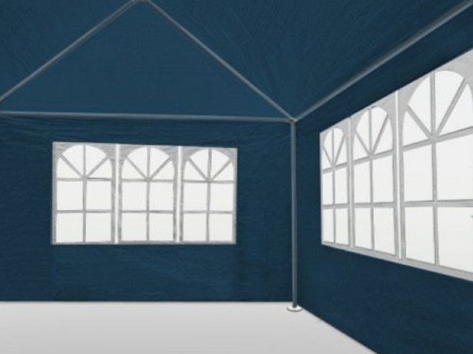 Садовый павильон Holla 3х4 м 4 стенки Синий