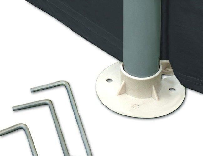 Садовый павильон Holla 3х4 м 4 стенки Черный