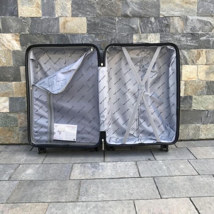 Валіза дорожня середня з поліпропілену Wings PP06 M Синій