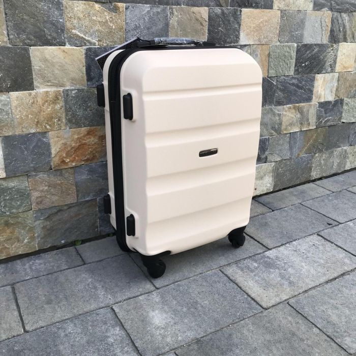 Валіза дорожня мала Wings AT01 S Ванільний