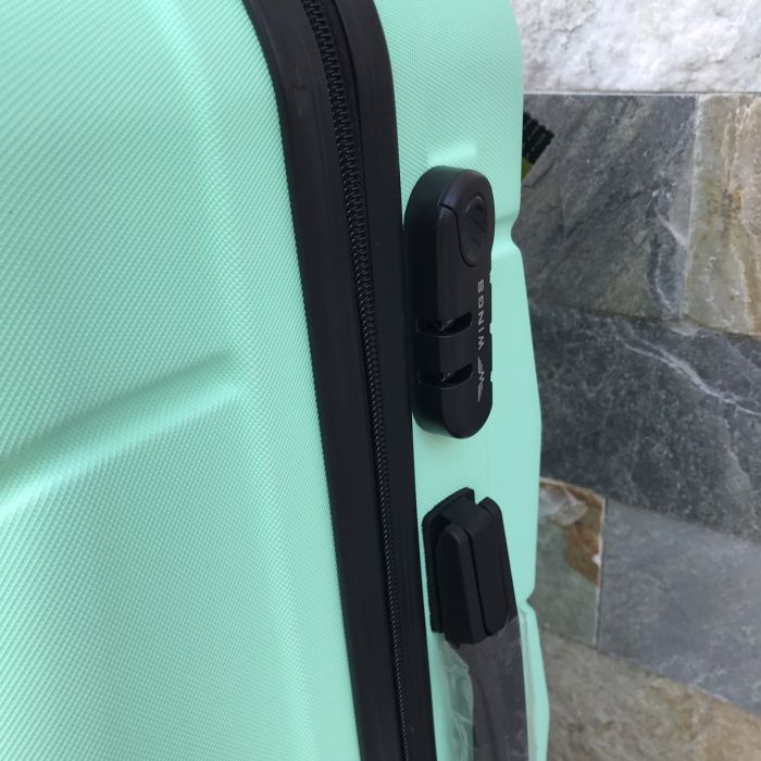 Валіза дорожня середня Wings 147 M М'ятний