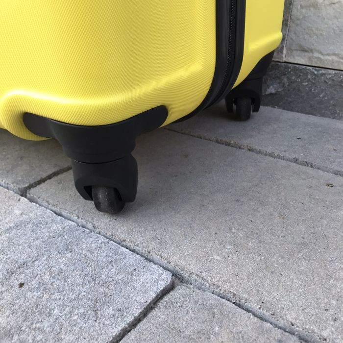 Чемодан дорожный большой Wings 147 L Желтый