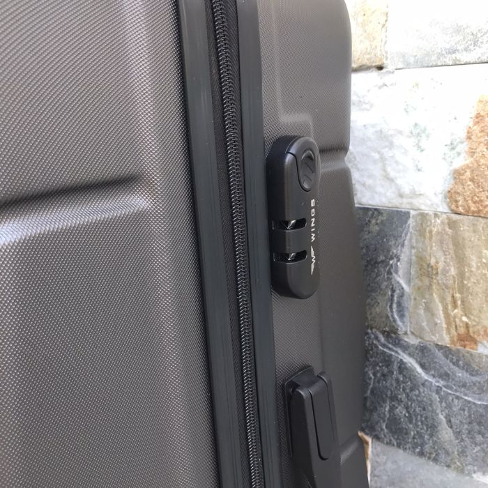 Чемодан дорожный большой Wings 147 L Коричневый