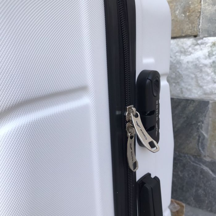 Валіза дорожня велика Wings 147 L Кремовий