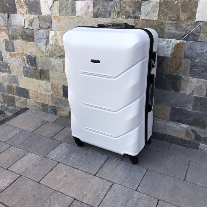 Валіза дорожня велика Wings 147 L Кремовий