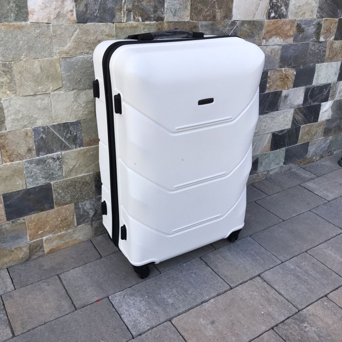 Валіза дорожня велика Wings 147 L Кремовий