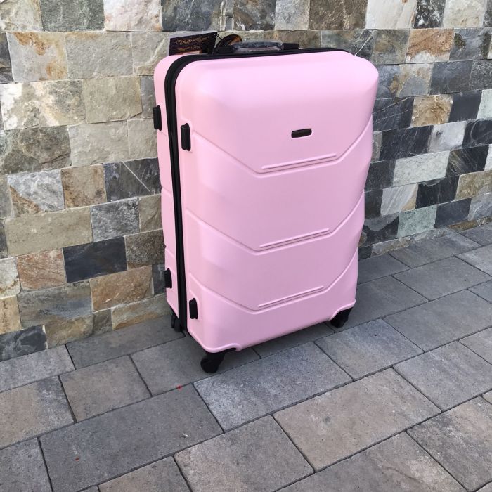 Валіза дорожня велика Wings 147 L Рожевий