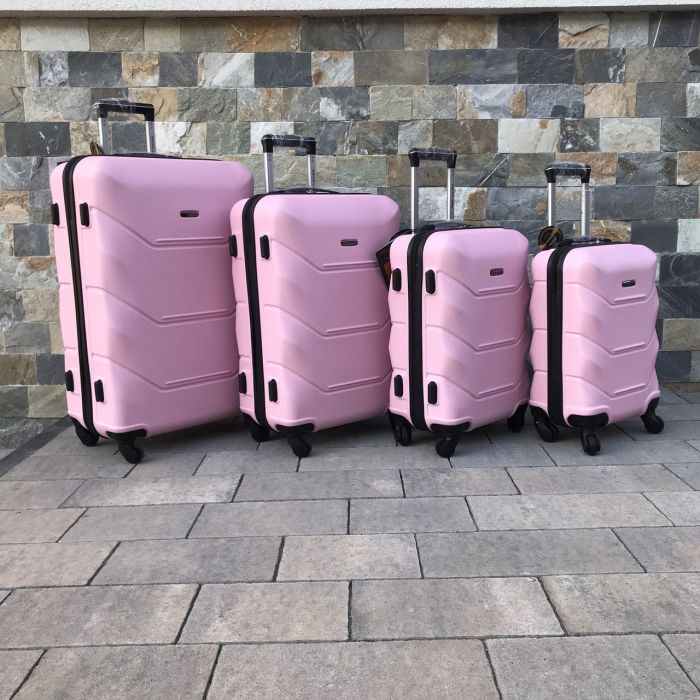 Валіза дорожня міні (ручна поклажа) Wings 147 XS Рожевий