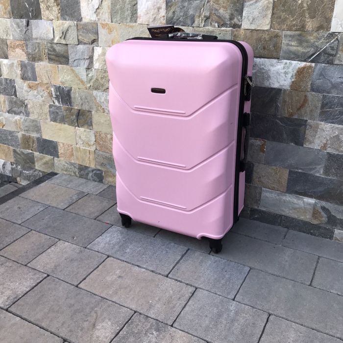 Валіза дорожня велика Wings 147 L Рожевий