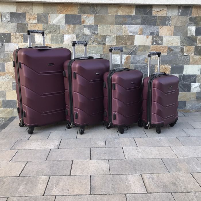 Валіза дорожня мала Wings 147 S Бордовий