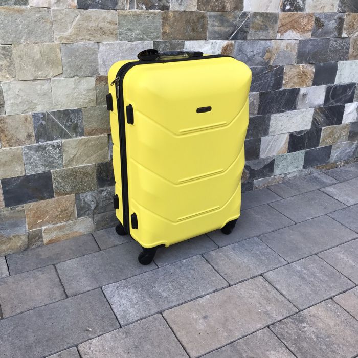 Валіза дорожня середня Wings 147 M Жовтий