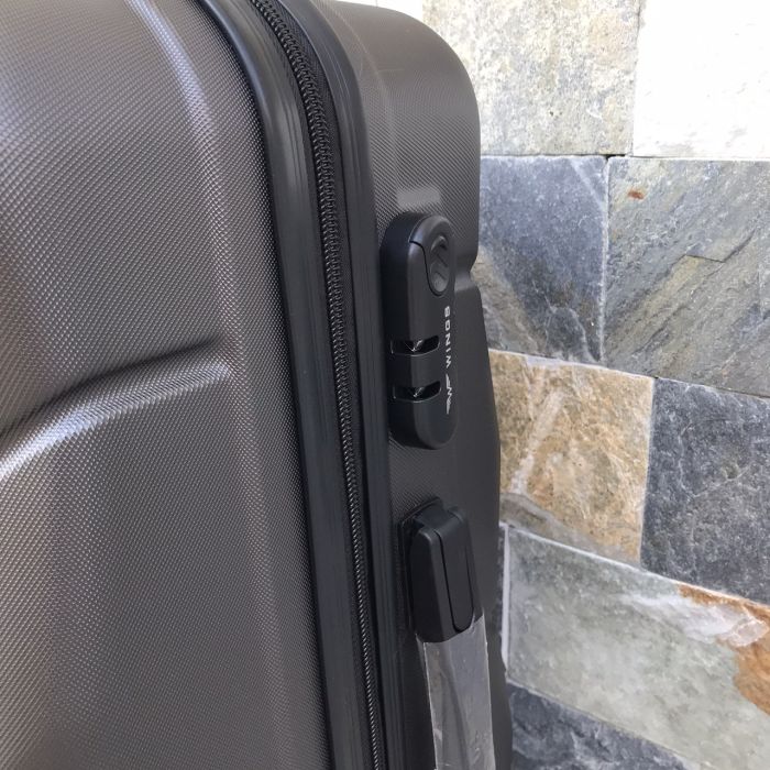 Валіза дорожня середня Wings 147 M Графітовий