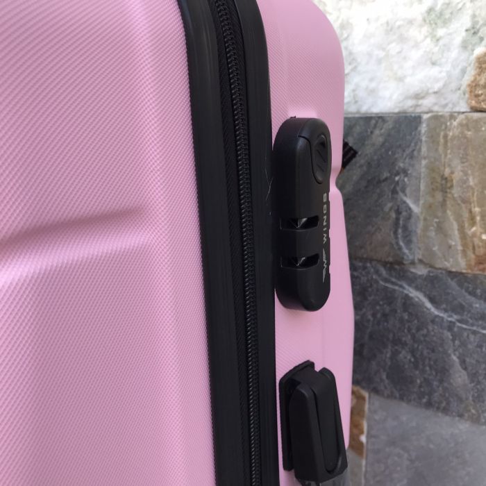 Валіза дорожня середня Wings 147 M Рожевий