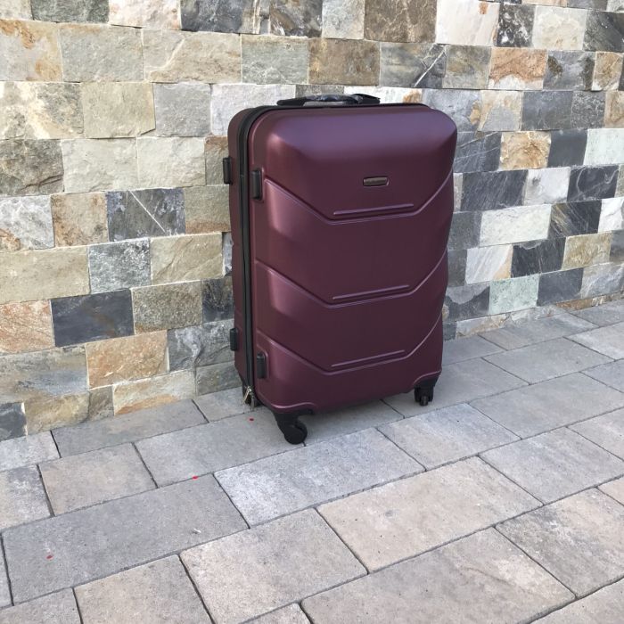Чемодан дорожный средний Wings 147 M Бордовый