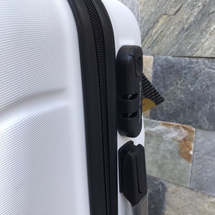 Валіза дорожня мала Wings 147 S Кремовий