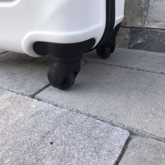 Валіза дорожня мала Wings 147 S Кремовий