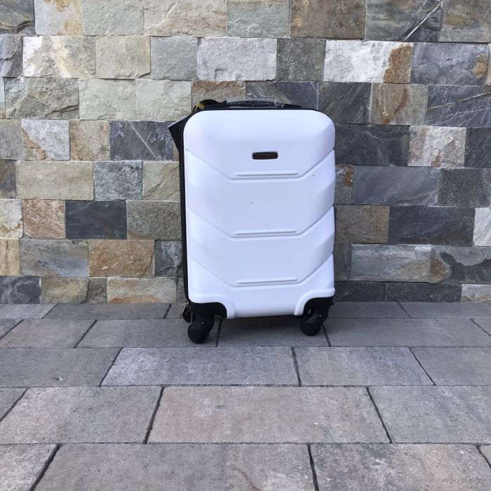 Валіза дорожня міні (ручна поклажа) Wings 147 XS Білий