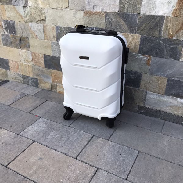 Чемодан дорожный мини (ручная кладь) Wings 147 XS Кремовый