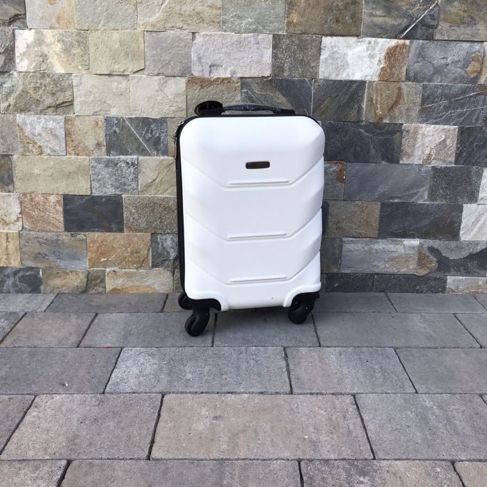 Чемодан дорожный мини (ручная кладь) Wings 147 XS Кремовый