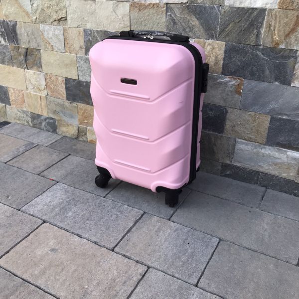 Чемодан дорожный мини (ручная кладь) Wings 147 XS Розовый