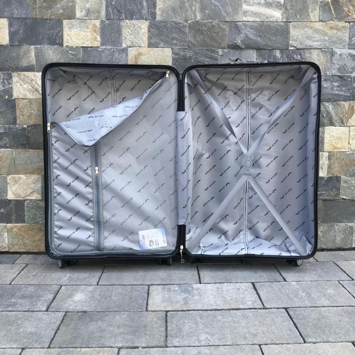 Валіза дорожня середня з поліпропілену Wings DQ181-03 M Бордовий