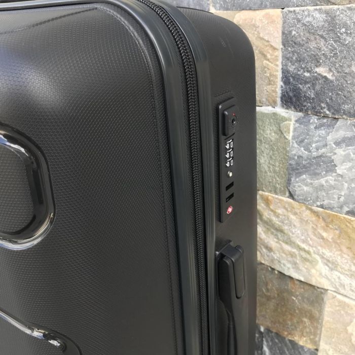 Валіза дорожня мала з поліпропілену Wings DQ181-03 S Чорний