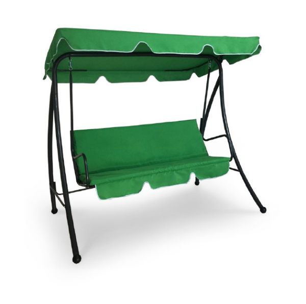 Садовые качели OLER VICTORIA 190 см 3-х местная Зеленый
