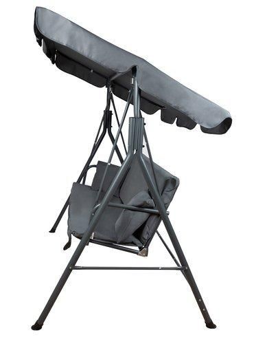 Садовые качели MALATEC 170 см 3-х местная Серый