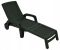 Садовый шезлонг пластиковый OLER Зеленый