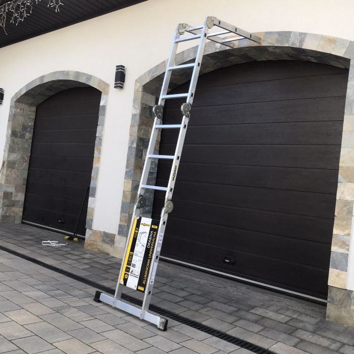 Лестница-трансформер DRABEST PRO 4х3 с платформой