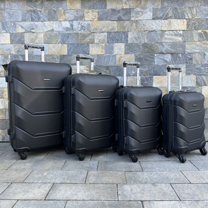 Валіза дорожня мала Wings 147 S Чорний