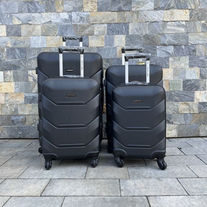 Валіза дорожня мала Wings 147 S Чорний