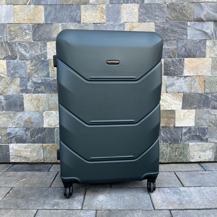 Чемодан дорожный большой Wings 147 L Зеленый