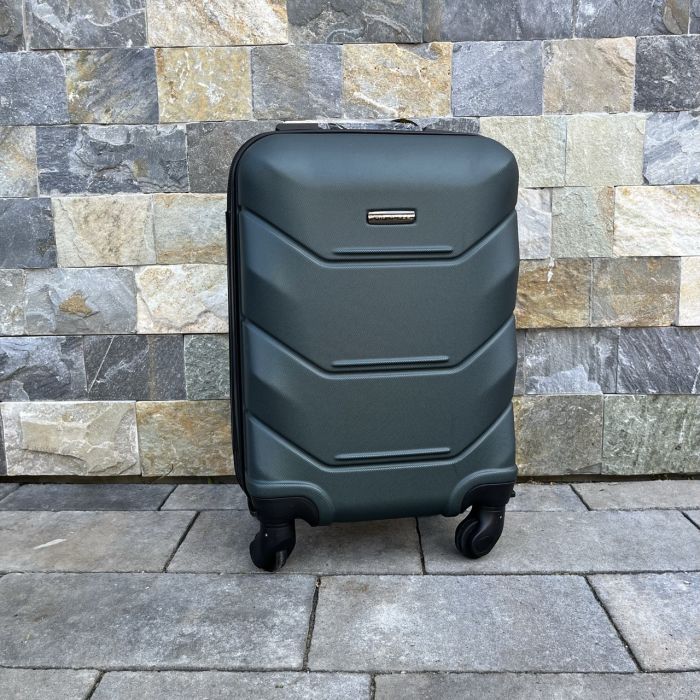 Чемодан дорожный мини (ручная кладь) Wings 147 XS Зеленый