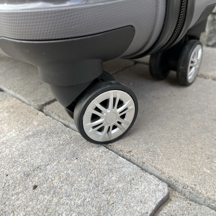 Валіза дорожня середня з поліпропілену Wings DQ181-03 M Графітовий