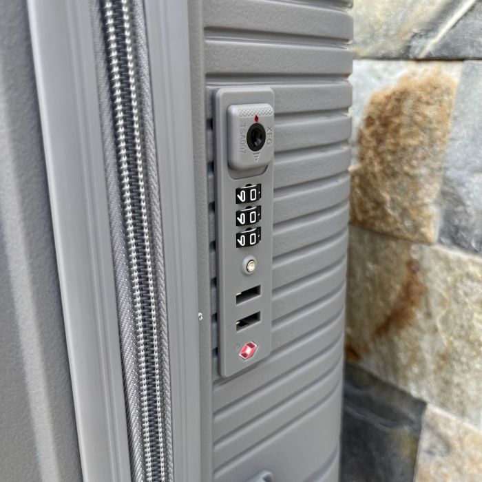 Чемодан дорожный большой из полипропилена Wings DQ181-05 L Графитовый