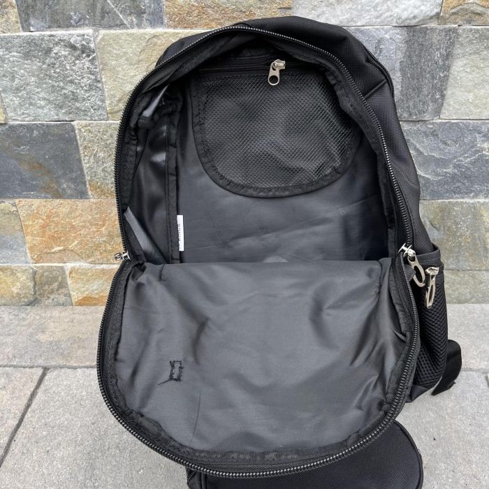 Рюкзак шкільний дитячий з пеналом Wings PATCHES Чорний