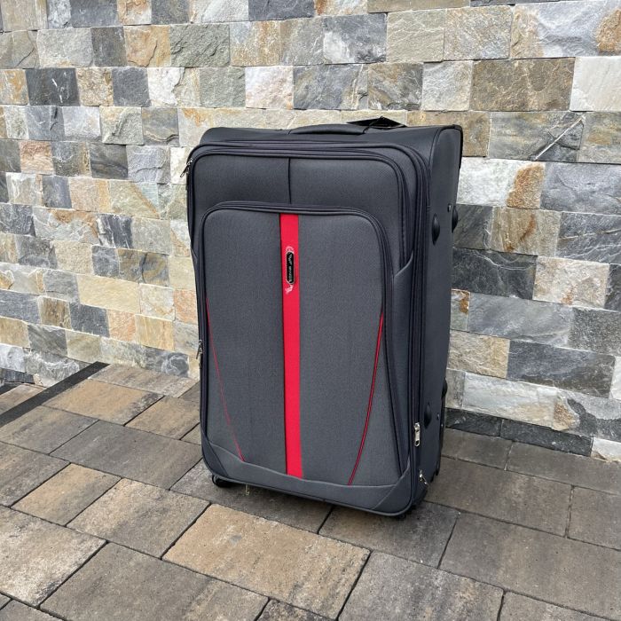 Валіза тканинна велика Wings 1706 L Графітовий