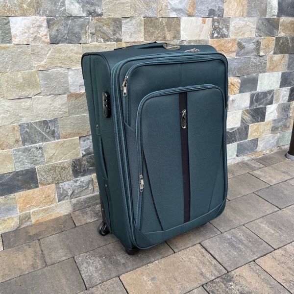 Валіза тканинна велика Wings 1706 L Зелений