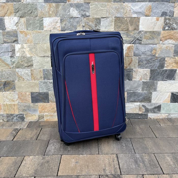 Валіза тканинна велика Wings 1706 L Синій